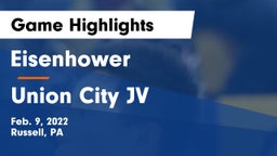 Eisenhower  vs Union City JV Game Highlights - Feb. 9, 2022