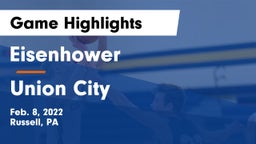 Eisenhower  vs Union City  Game Highlights - Feb. 8, 2022