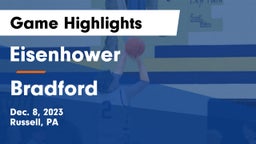 Eisenhower  vs Bradford  Game Highlights - Dec. 8, 2023