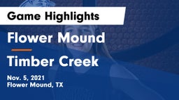 Flower Mound  vs Timber Creek  Game Highlights - Nov. 5, 2021