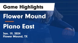 Flower Mound  vs Plano East  Game Highlights - Jan. 19, 2024