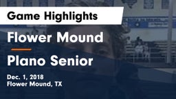 Flower Mound  vs Plano Senior  Game Highlights - Dec. 1, 2018