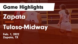 Zapata  vs Tuloso-Midway  Game Highlights - Feb. 1, 2022