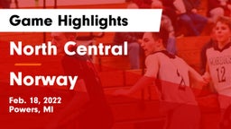 North Central  vs Norway  Game Highlights - Feb. 18, 2022