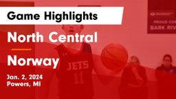 North Central  vs Norway  Game Highlights - Jan. 2, 2024