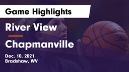 River View  vs Chapmanville  Game Highlights - Dec. 10, 2021