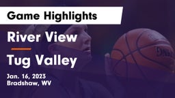 River View  vs Tug Valley  Game Highlights - Jan. 16, 2023