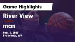 River View  vs man Game Highlights - Feb. 6, 2023