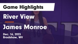 River View  vs James Monroe Game Highlights - Dec. 16, 2023