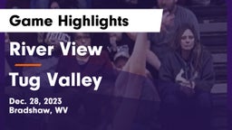 River View  vs Tug Valley  Game Highlights - Dec. 28, 2023