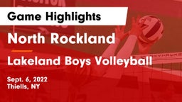 North Rockland  vs Lakeland  Boys Volleyball Game Highlights - Sept. 6, 2022