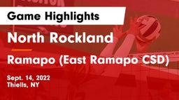 North Rockland  vs Ramapo  (East Ramapo CSD) Game Highlights - Sept. 14, 2022