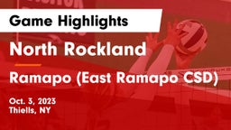 North Rockland  vs Ramapo  (East Ramapo CSD) Game Highlights - Oct. 3, 2023
