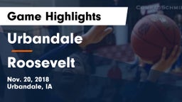 Urbandale  vs Roosevelt  Game Highlights - Nov. 20, 2018