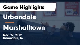 Urbandale  vs Marshalltown  Game Highlights - Nov. 22, 2019