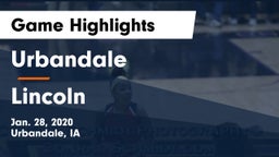 Urbandale  vs Lincoln  Game Highlights - Jan. 28, 2020