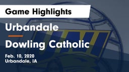 Urbandale  vs Dowling Catholic  Game Highlights - Feb. 10, 2020