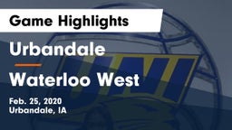 Urbandale  vs Waterloo West  Game Highlights - Feb. 25, 2020