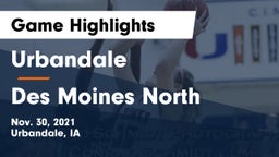 Urbandale  vs Des Moines North  Game Highlights - Nov. 30, 2021