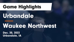 Urbandale  vs Waukee Northwest  Game Highlights - Dec. 20, 2022