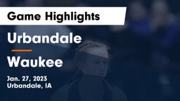 Urbandale  vs Waukee  Game Highlights - Jan. 27, 2023