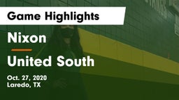 Nixon  vs United South  Game Highlights - Oct. 27, 2020