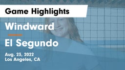Windward  vs El Segundo  Game Highlights - Aug. 23, 2022