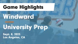 Windward  vs University Prep  Game Highlights - Sept. 8, 2023