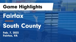 Fairfax  vs South County  Game Highlights - Feb. 7, 2023