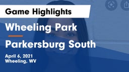 Wheeling Park vs Parkersburg South  Game Highlights - April 6, 2021