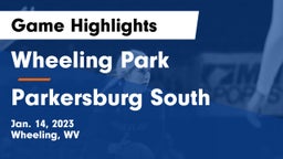 Wheeling Park vs Parkersburg South  Game Highlights - Jan. 14, 2023