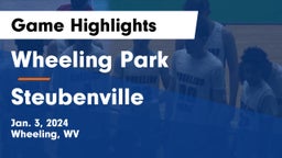 Wheeling Park  vs Steubenville  Game Highlights - Jan. 3, 2024