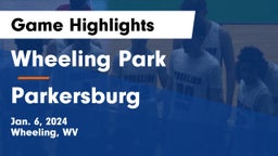 Wheeling Park  vs Parkersburg  Game Highlights - Jan. 6, 2024