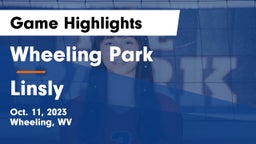 Wheeling Park  vs Linsly  Game Highlights - Oct. 11, 2023