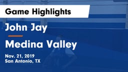John Jay  vs Medina Valley  Game Highlights - Nov. 21, 2019
