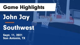 John Jay  vs Southwest  Game Highlights - Sept. 11, 2021