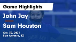 John Jay  vs Sam Houston  Game Highlights - Oct. 30, 2021