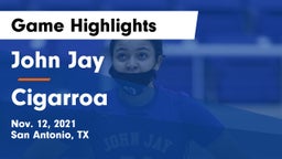 John Jay  vs Cigarroa  Game Highlights - Nov. 12, 2021
