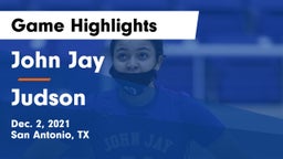 John Jay  vs Judson  Game Highlights - Dec. 2, 2021