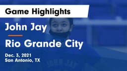 John Jay  vs Rio Grande City  Game Highlights - Dec. 3, 2021