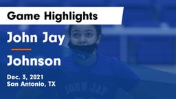 John Jay  vs Johnson  Game Highlights - Dec. 3, 2021