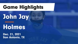 John Jay  vs Holmes  Game Highlights - Dec. 21, 2021