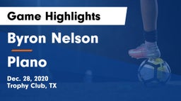 Byron Nelson  vs Plano  Game Highlights - Dec. 28, 2020