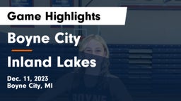 Boyne City  vs Inland Lakes  Game Highlights - Dec. 11, 2023