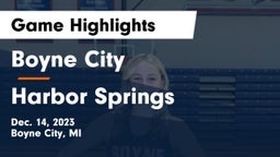 Boyne City  vs Harbor Springs  Game Highlights - Dec. 14, 2023