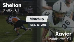 Matchup: Shelton  vs. Xavier  2016