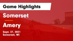 Somerset  vs Amery  Game Highlights - Sept. 27, 2021