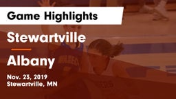 Stewartville  vs Albany  Game Highlights - Nov. 23, 2019
