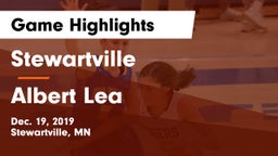 Stewartville  vs Albert Lea  Game Highlights - Dec. 19, 2019