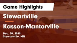 Stewartville  vs Kasson-Mantorville  Game Highlights - Dec. 20, 2019